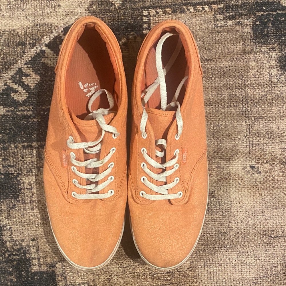 Vans Peach Canvas Women's Sneakers